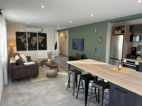 Maison calme avec terrasse-garage centre ville D